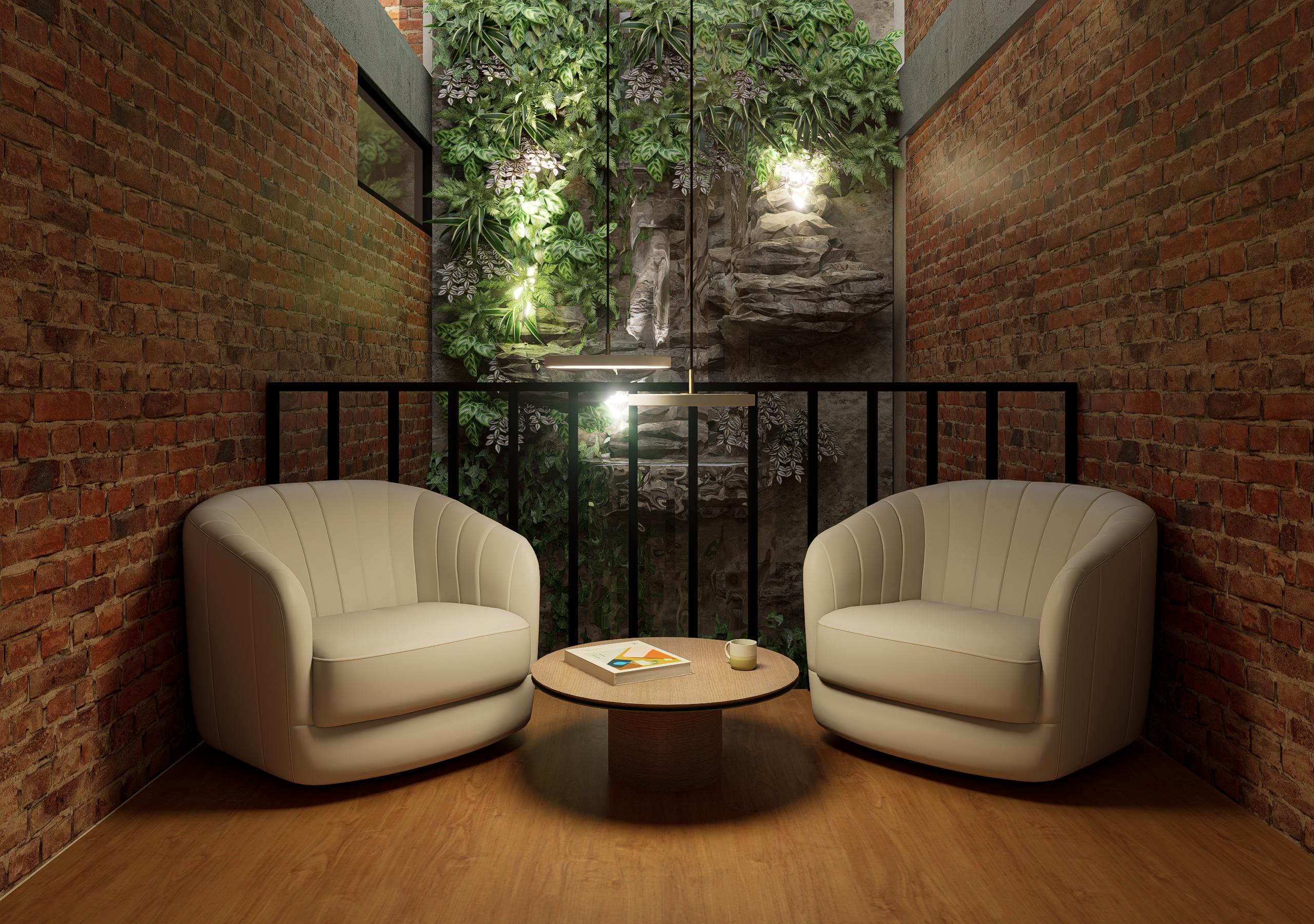 terraza interior